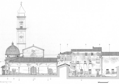 Progetto di restauro dei fronti della chiesa S. Maria a Ripa